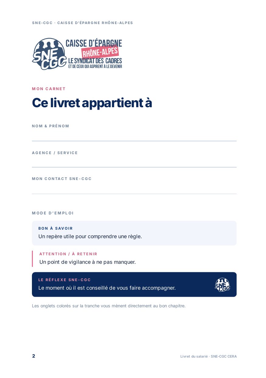 Page 2 du livret